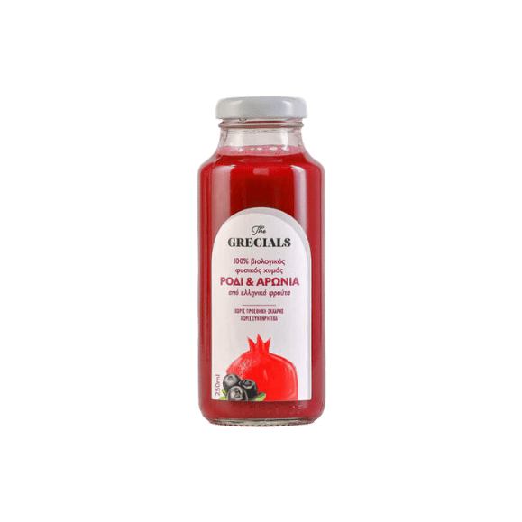 Granatapfel - und Apfelbeeresaft (Aronia) (250ml) Grecials - Araxxon